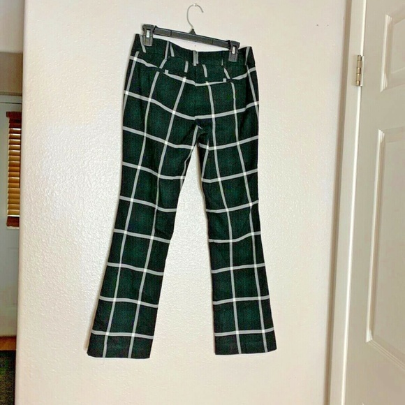 7th Avenue Pants - 7th Avenue Womens Sz 6 P Black White Window Pane Pants Dress Pants 15 waist layi